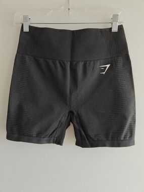 Gymshark High-Waist Seamless Black Women's Shorts